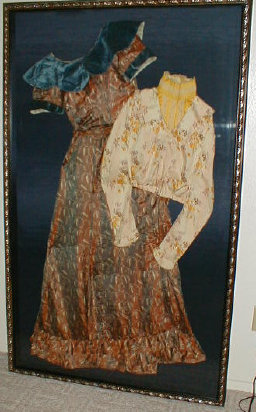 Antique Silk Dress and Blouse 1860's