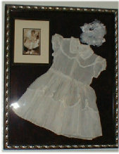 Vintage 1960 Flower Girl Dress and Photo